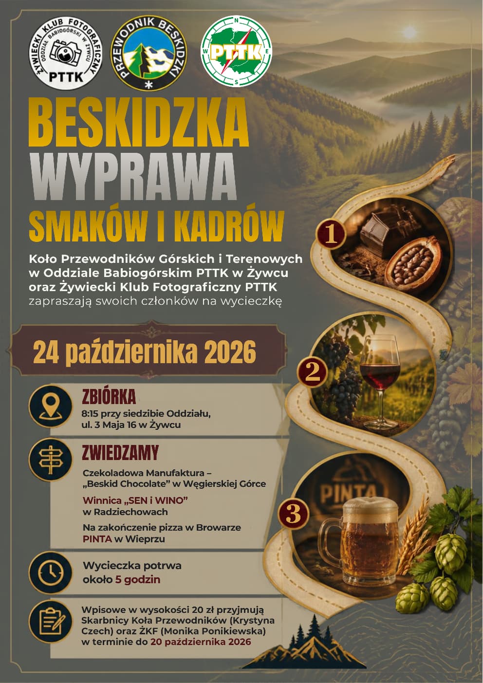 Wycieczka szlakiem beskidzkich smaków